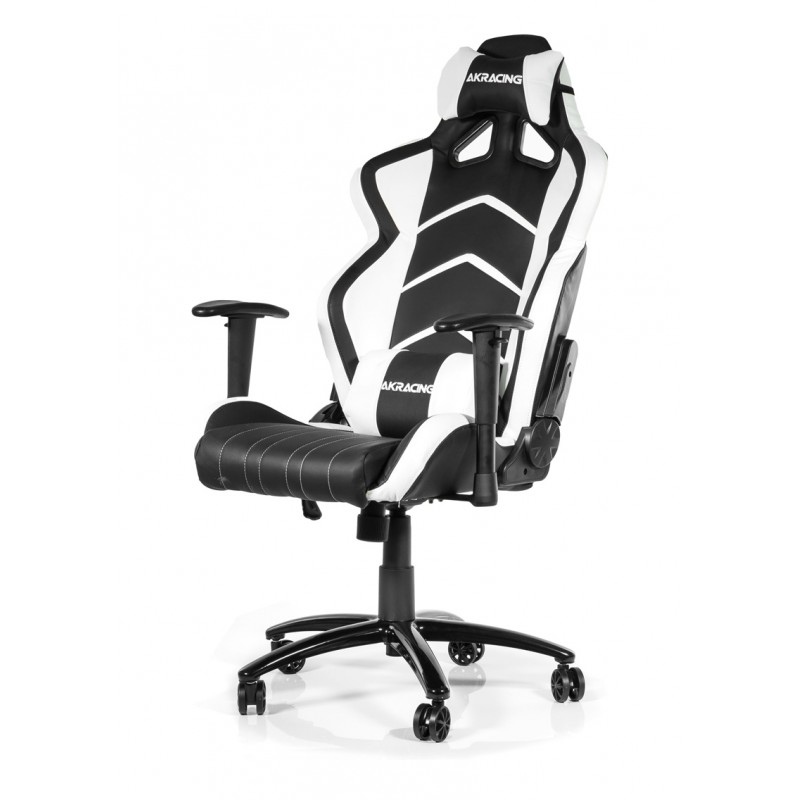 AKRacing Player Gaming Chair (Black/White) AK-K6014-BW